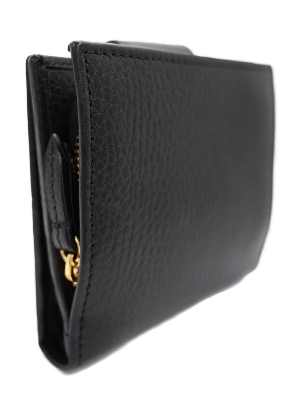 Gucci Wallet Short Bi Marmont GG fold Black